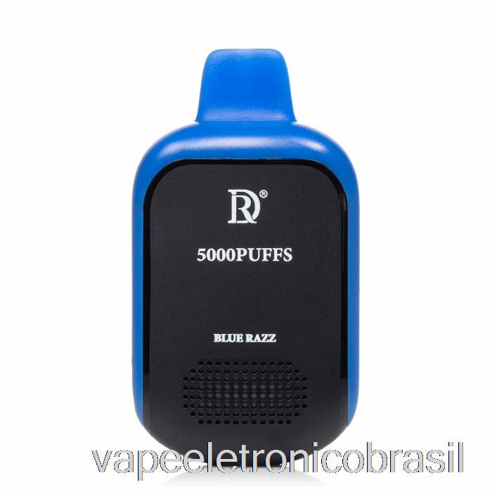 Vape Recarregável Death Row Qr5000 Descartável Azul Razz